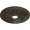 Ekena Millwork Raymond Ceiling Medallion (Canopies up to 5 1/8"), 18 1/8"OD 3 5/8"ID x 1 1/8"P, Bronze Blue Patina CM18RABBS - alternate 2